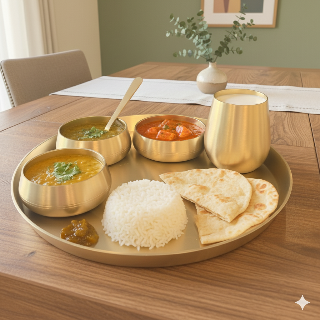 Bandagi - 6 Pcs Set of Kansa Utensils