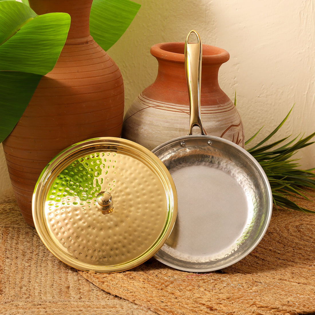 Brass Frypan | Naturally Non-Stick | Toxin-Free &amp; Sustainable