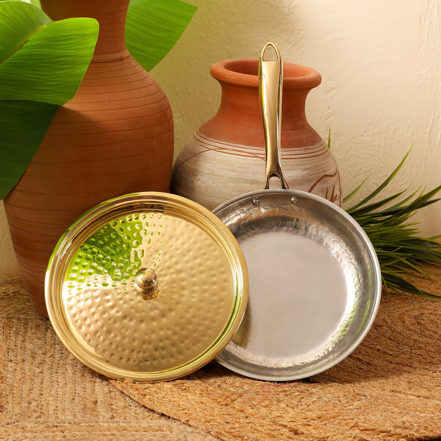 Brass Frypan | Naturally Non-Stick | Toxin-Free &amp; Sustainable