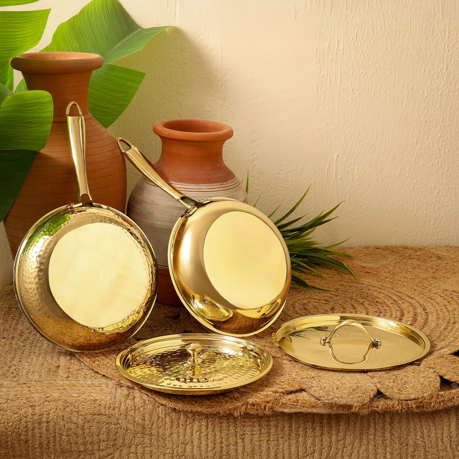 Brass Frypan | Naturally Non-Stick | Toxin-Free &amp; Sustainable