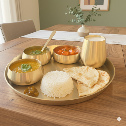 Bandagi -  6 Pcs Set of Kansa Utensils